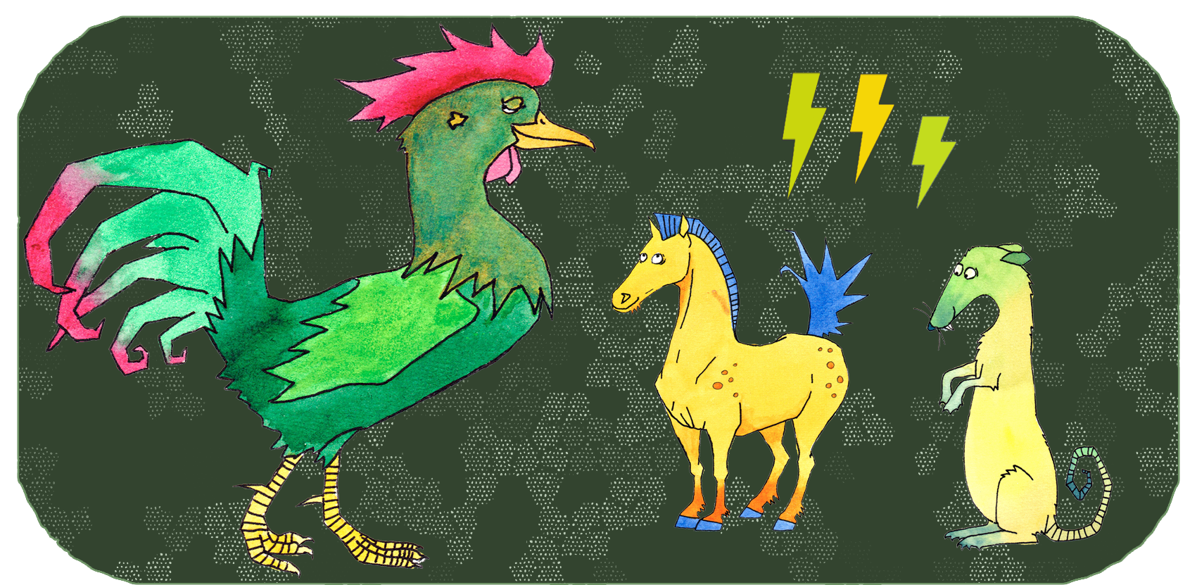 Chinese zodiac animals | 3 years apart | The Rooster