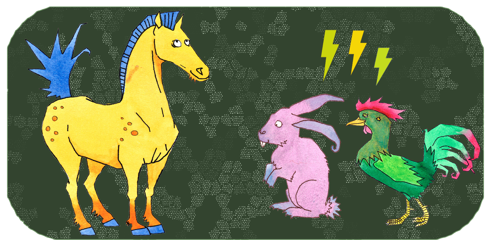 Chinese zodiac animals | 3 years apart | The Horse