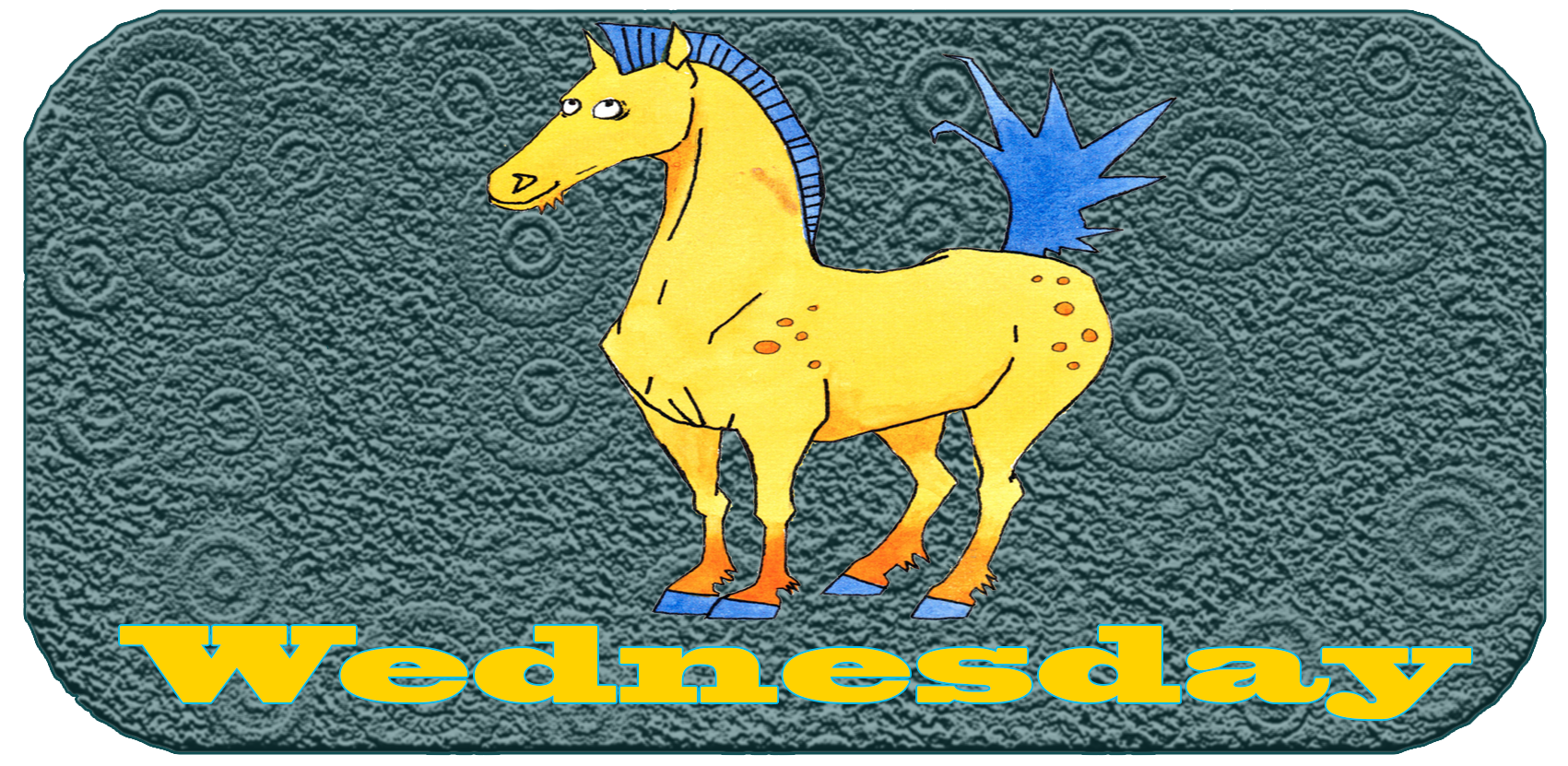 Chinese animal | Weekdays | Wednesday | horse