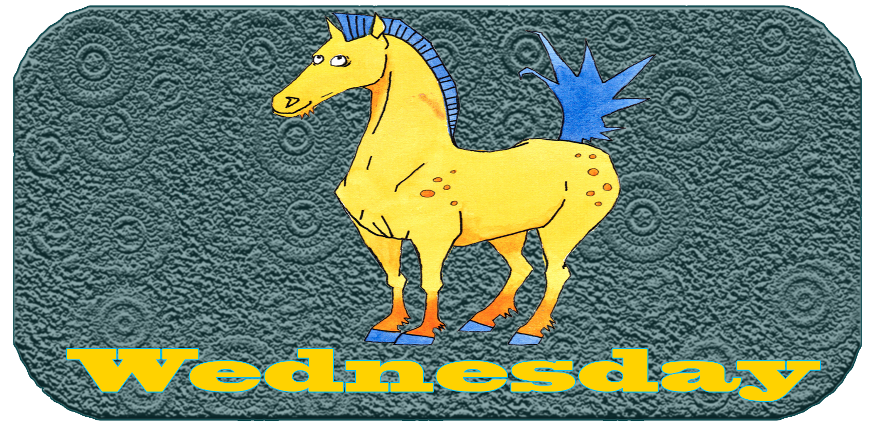 Chinese lucky animal, weekdays, Wednesday | Horse