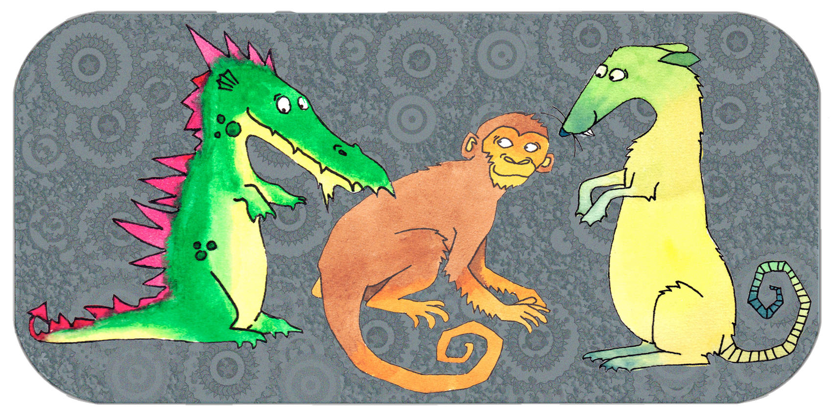 The four Compatible Groups | San He, three harmonies | Group Dragon, Monkey, Rat