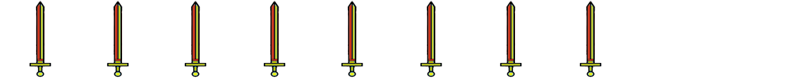 Tarot | Sword, sword | 8