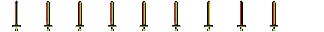 Tarot | Sword, sword | 9