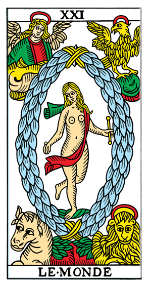 Tarot Major Arcana 021