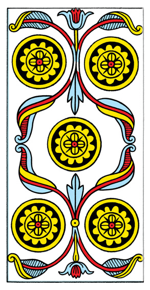 Tarot Pentacles, Coins 005