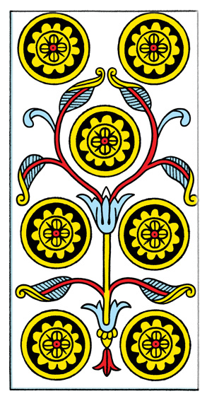 Tarot Pentacles, Coins 007